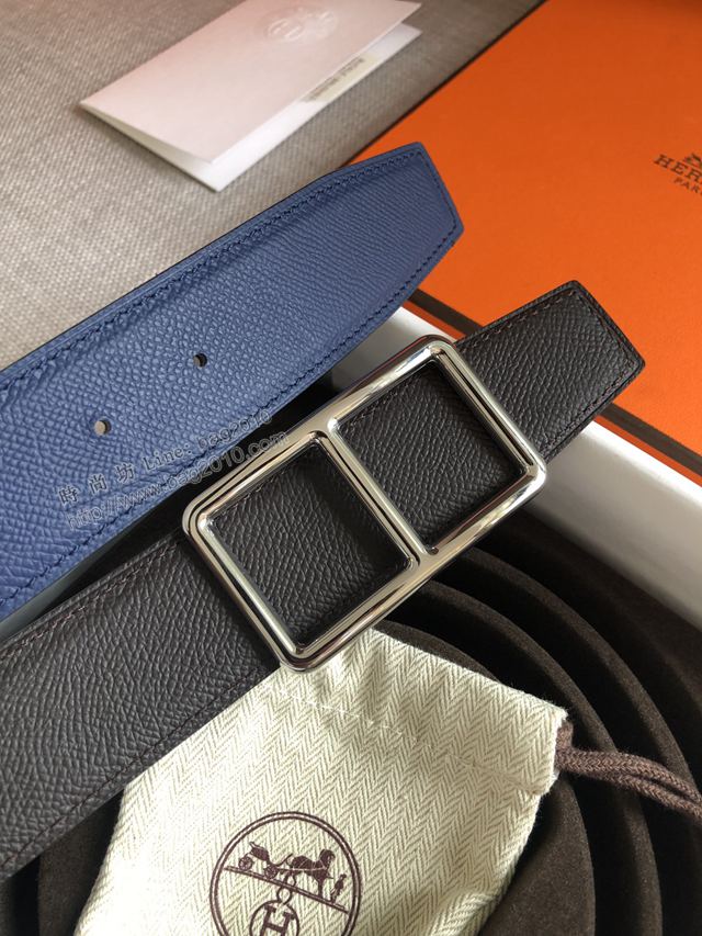 Hermes皮帶 官網同步 38MM 進口原版皮 愛馬仕男士腰帶  xfp2093